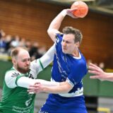 Harald Scherer vom HSC Haltern-Sythen behauptet den Ball