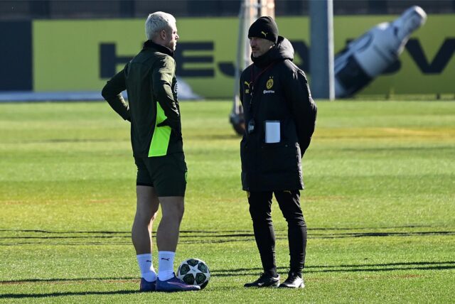 Niko Kovac im Gespräch mit Julian Ryerson.