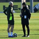 Niko Kovac im Gespräch mit Julian Ryerson.