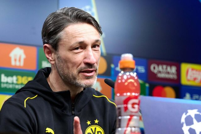 Niko Kovac gestikuliert.