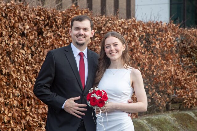 Angelina (geborene Deines) und Jacob Lopes haben am Standesamt in Castrop-Rauxel geheiratet.
