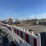 Bauarbeiten Zechengelände Flöz-Zollverein-Straße