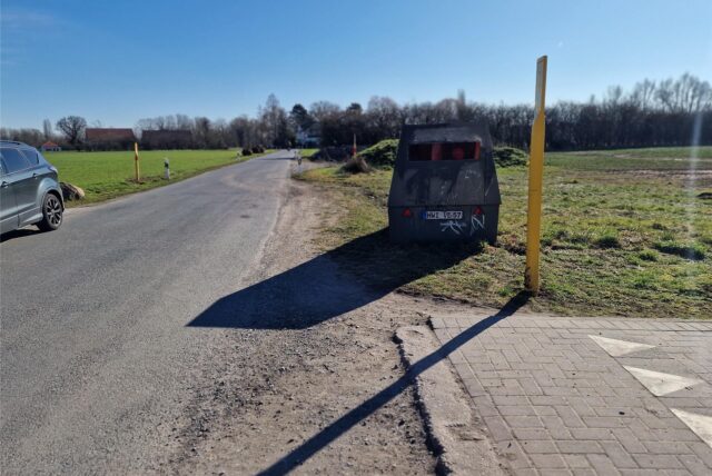 Superblitzer am Schwarzen Weg in Bönen.