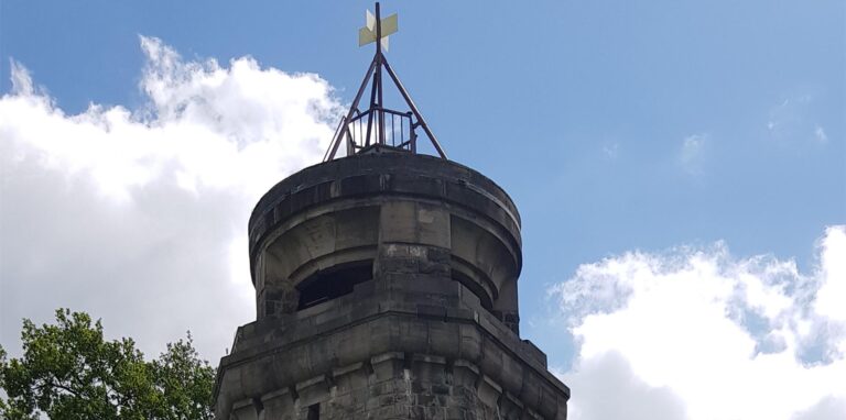 Der Bismarckturm als Landmarke blickt auf eine 125-jährige Geschichte zurück. Diese wird am 24. Mai ab 15 Uhr mit einer Jubiläumsfeier gewürdigt.