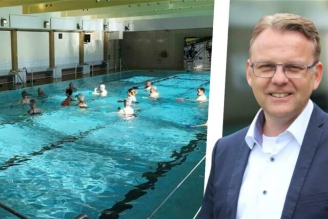 Schwimmbad Selm und Bürgermeister Thomas Orlowski