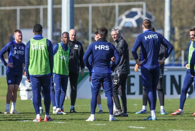 Kees van Wonderen, Trainer Schlake 04