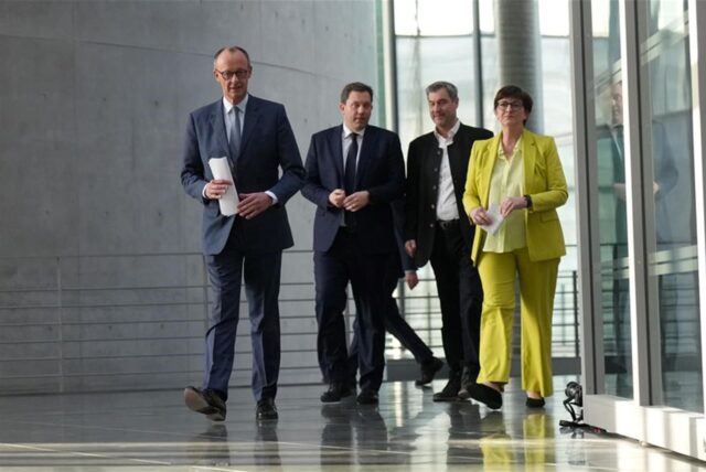 Union und SPD machen den nächsten Schritt auf dem Weg in eine gemeinsame Regierung.