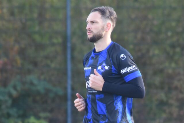 Wieder zurück im KSV-Kader und gleich Dreh- und Angelpunkt im Spiel: Veit-Laurin Wettklo überzeugte Trainer Arndt Kempel im zentralen Mittelfeld.