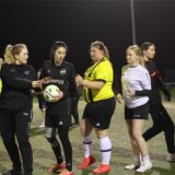 Spielerinnen von GS Cappenberg beim Training.