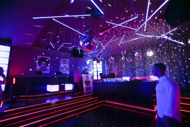 Eine der Tanzflächen in der Diskothek Nightrooms in Dortmund.