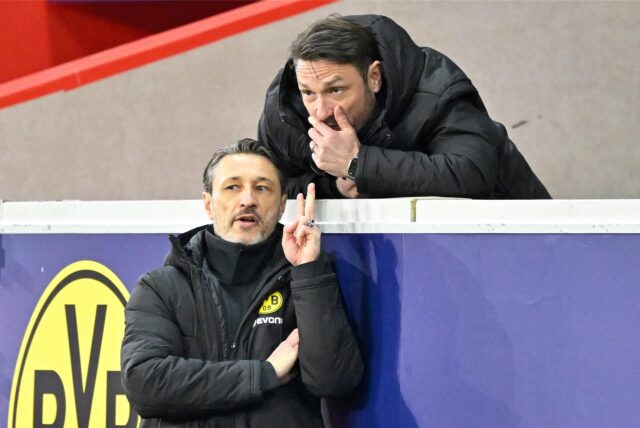 Niko Kovac im Gespräch mit seinem Bruder Robert.