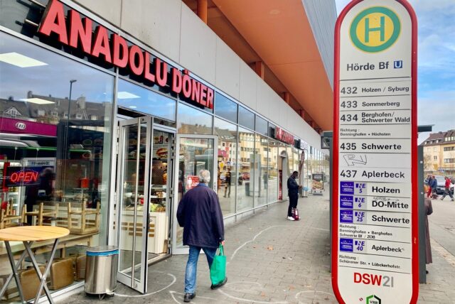 Bahnhof Hörde.