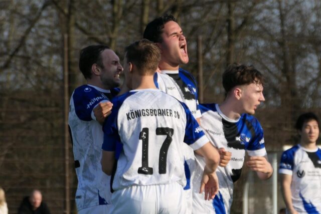 Torjubel beim Königsborner SV.