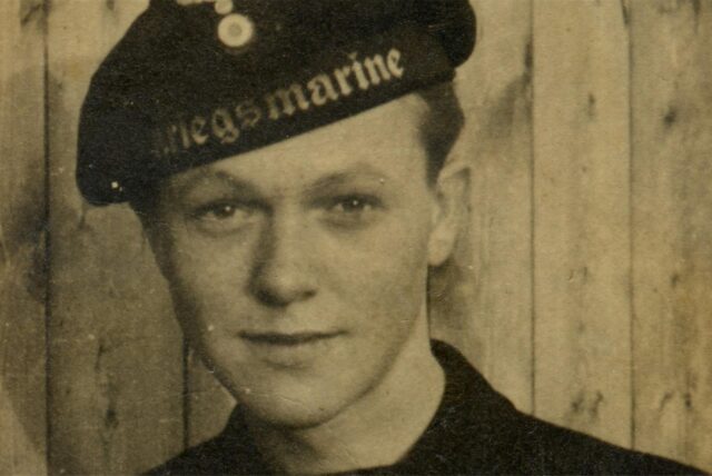 Historisches Foto von dem 1945 21-jährigen Otte Tumbrink