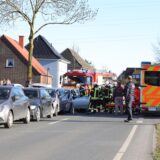 Auffahrunfall mit fünf Autos.