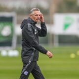 04.01.2025, Fussball, Saison 2024/2025, 2. Bundesliga, Trainingslager FC Schalke 04 in Belek/Türkei, Cheftrainer Kees van Wonderen (FC Schalke 04)