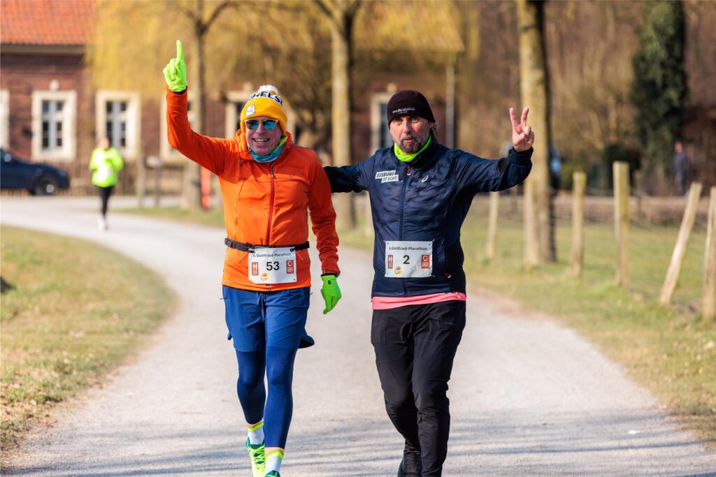 Eindrücke vom vierten Gottfried-Marathon in Cappenberg