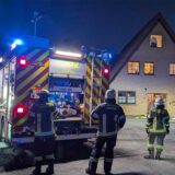 Feuerwehrleute bei einem Einsatz in Werne-Stockum