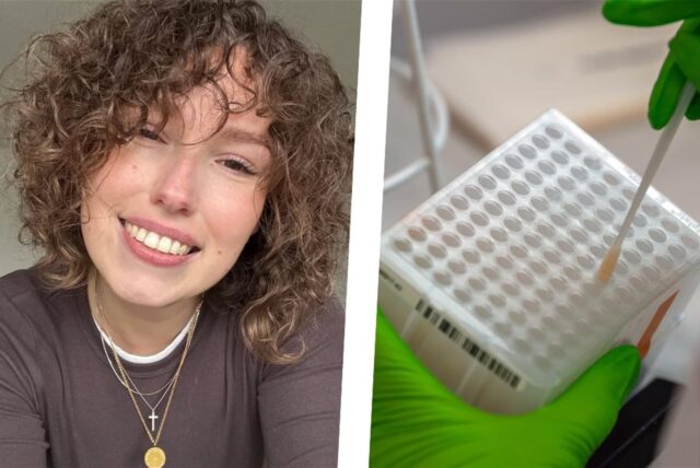 Die 25-jährige Celina Beyer aus Bergkamen lacht in die Kamera.