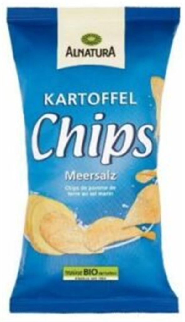 Alnatura Kartoffelchips Meersalz Alnatura Kartoffelchips Meersalz