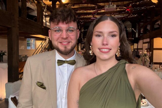 Erik Lenschmidt und Celina Beyer.