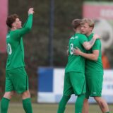 Spieler von GS Cappenberg bejubeln einen Treffer im Derby gegen den PSV Bork.