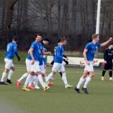 Spieler des VfL Kamen jubeln.