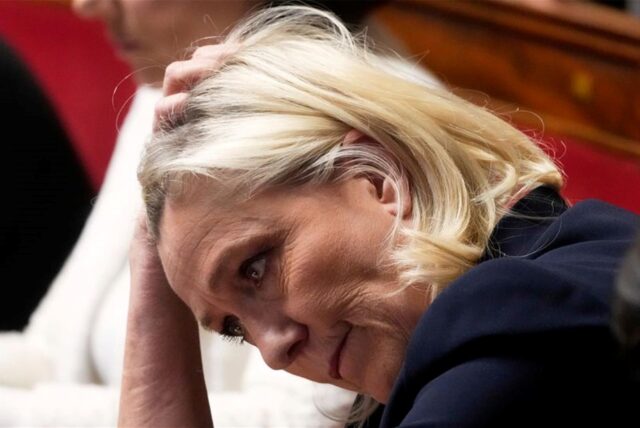Ein Gericht hatte Le Pen befristet, aber mit sofortiger Wirkung von Wahlen ausgeschlossen.