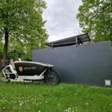 Ein Lastenrad in Ascheberg