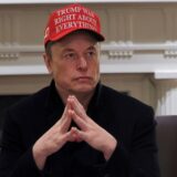 Elon Musk nimmt an einer Kabinettssitzung mit US-Präsident Trump im Weißen Haus teil.