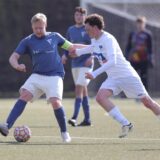 Fußball-Kapitän des Werner SC II, Pascal Kuhn, zeigte auch gegen die DJK Wacker Mecklenbeck II eine starke Leistung.