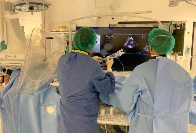 Eine Operation in der Kardiologie des Christlichen Klinikums in Unna.