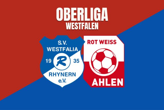 Westfalia Rhynern spielt gegen RW Ahlen.