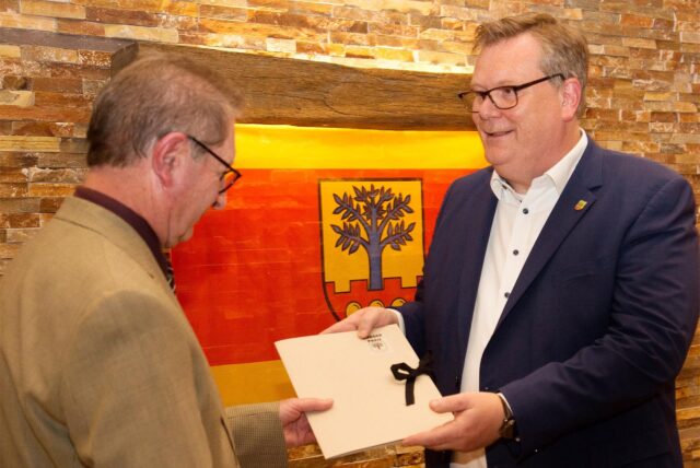 Bürgerpreisverleihung 2023 in Ascheberg, Preisträger Jan Szramik