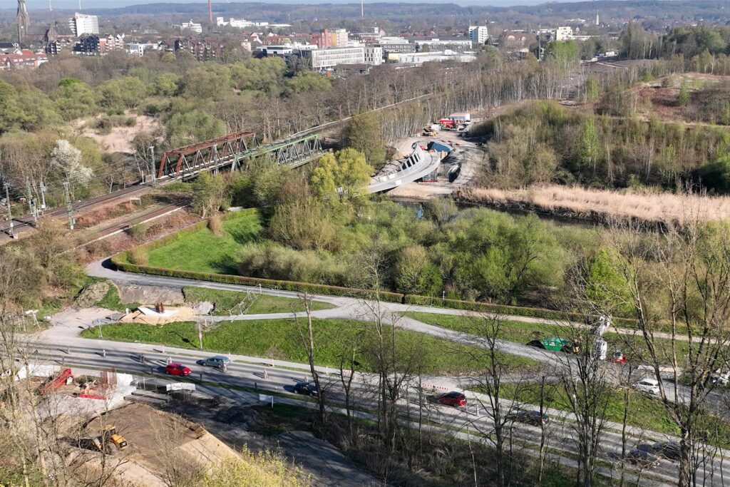 Die IGA-Baustelle in Lünen Die IGA-Baustelle in Lünen