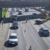 Stau nach einem Unfall auf der A1 am Kamener Kreuz am Freitag (4.4.)