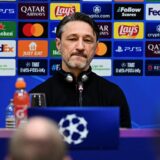 Niko Kovac während einer Pressekonferenz.