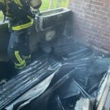 Brand auf einem Balkon im Dortmunder Süden.