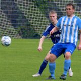 Maurice Althoff erwartet einen Ball.