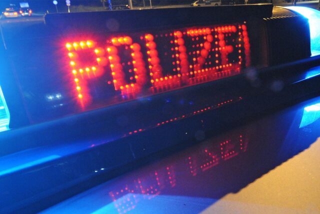 Ein Polizeiauto