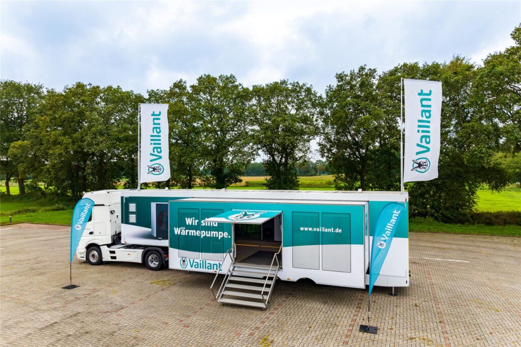 Der Info Truck von Vaillant. Der Info Truck von Vaillant.