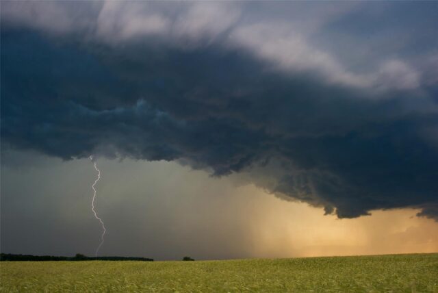 Ein Gewitter