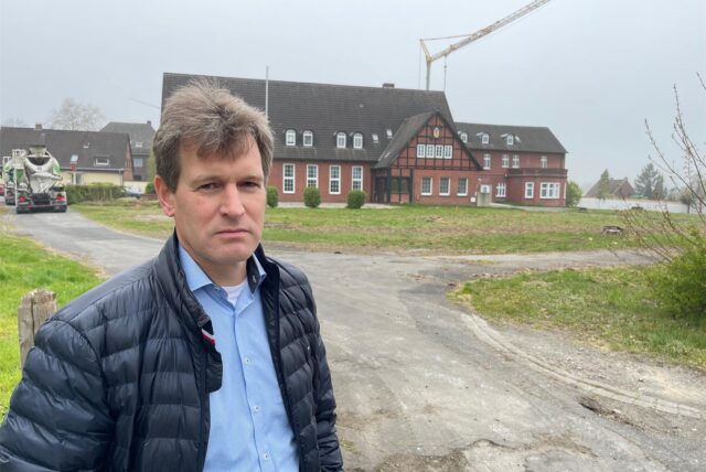 Christoph Kappenberg will kämpfen gegen das Bauvorhaben auf dem Kreutzkamp-Grundstück in Cappenberg. Auf dem weitläufigen Gelände der einstigen Hofanlage, die mehr als 100 Jahre lang ein beliebtes Ausflugsziel war, sollen drei dreigeschossige Mehrfamilienhäuser entstehen.