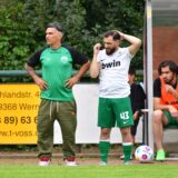 Leonardo Amoresano als Trainer an der Seitenlinie des SV Stockums.