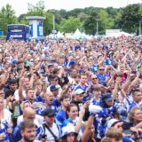 21.07.2024, Fussball, Schalke-Tag 2024, Tausende Fans des FC Schalke 04 besuchen den Schalke-Tach 2024.