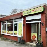 Die Pizzeria Bella in Unna von außen fotografiert.