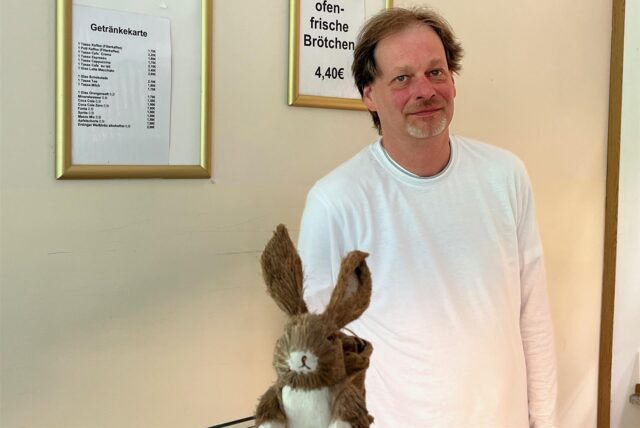 Frank Borchert, Inhaber von Backwaren und Café Schmidt in Fröndenberg Dellwig.