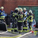 Die Feuerwehr Bergkamen im Einsatz in Rünthe