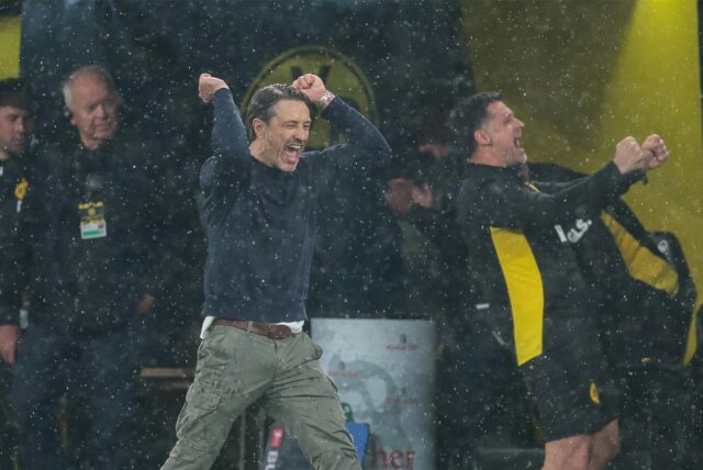 Niko Kovac jubelt.