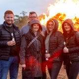 Osterfeuer in Werne